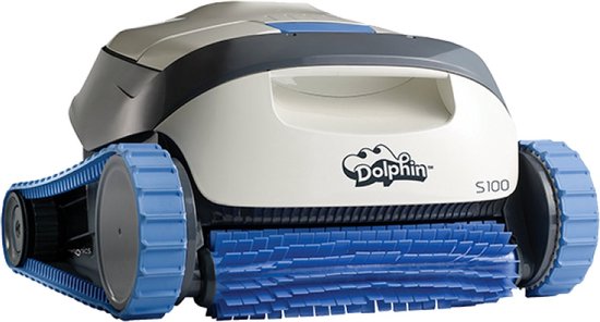 Dolphin S100 zwembadrobot — bodem en wand